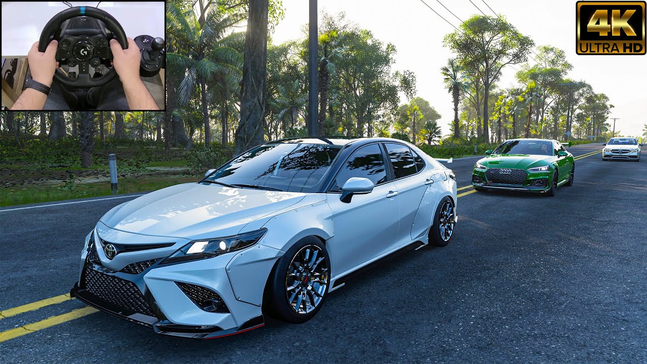 TOYOTA CAMRY TDR VS SUPERCAR - Forza Horizon 5 | Logitech G923 Steering Wheel