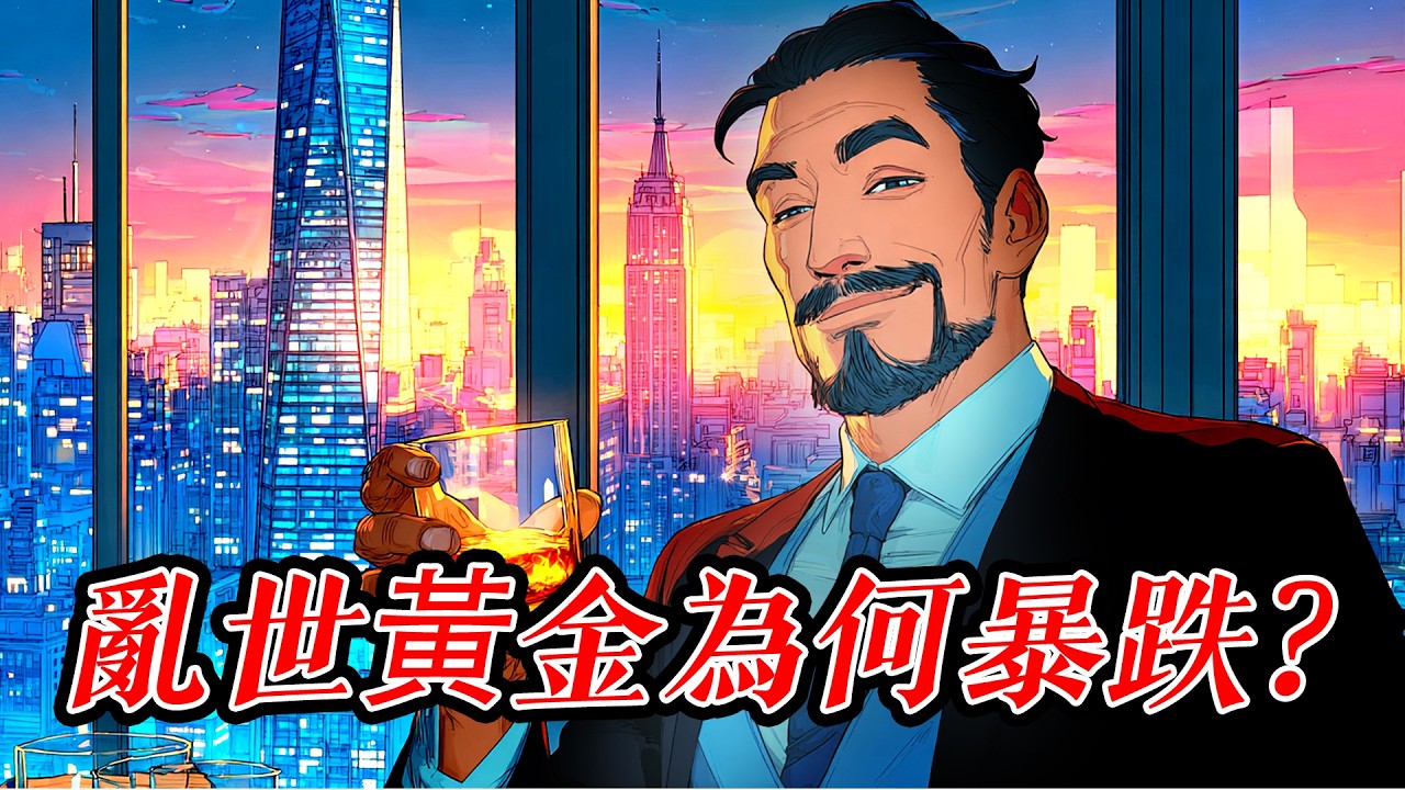 乱世黄金为何暴跌？中东乱局下的黄金定价逻辑是什么？财富大洗牌！39万亿美债濒临引爆，这才是黄金不涨反跌的骇人真相！