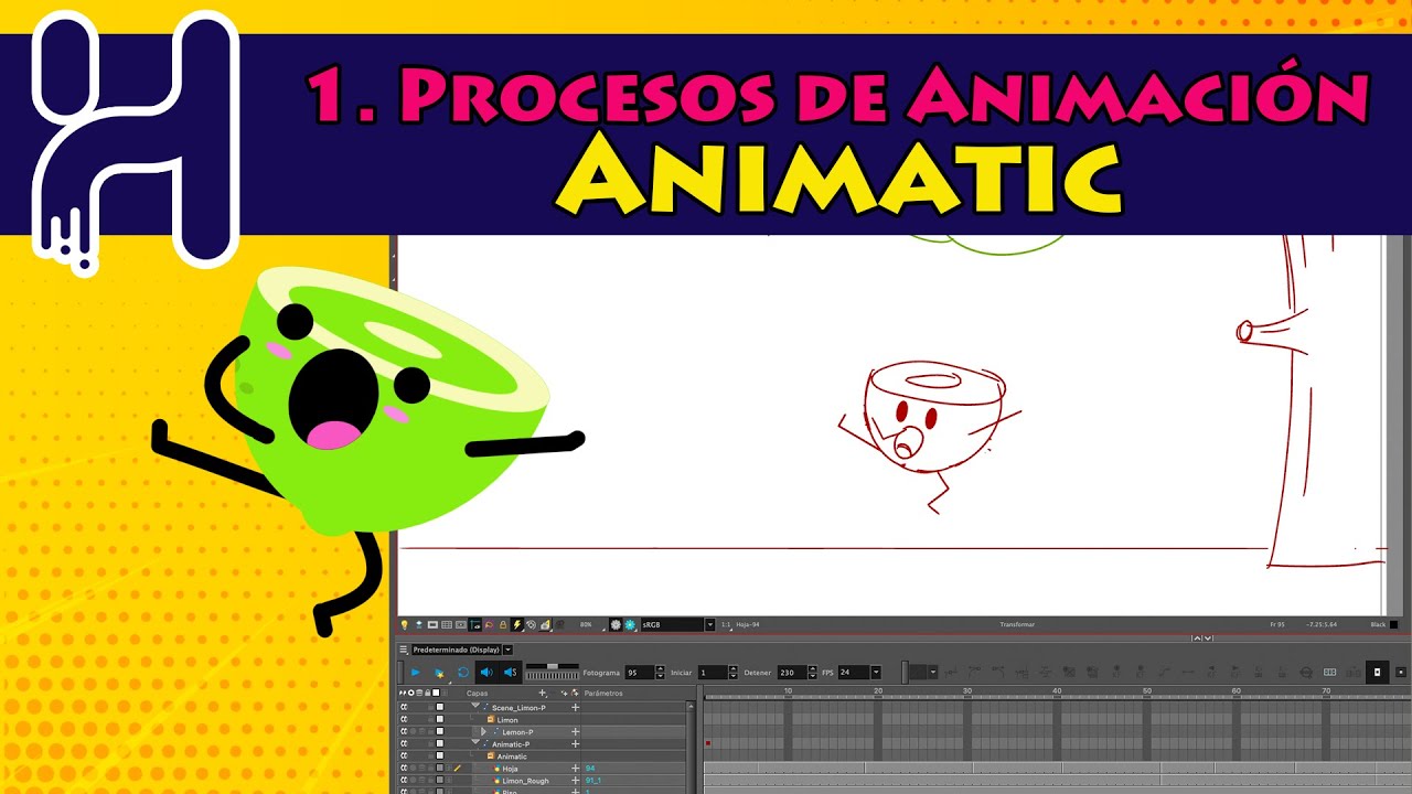 1. Procesos de Animación - Animatic - ToonBoom