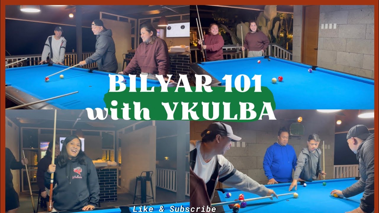 BILYAR 101 with YKULBA | Tambay nga ba sila ng Bilyaran | @YKulba @ykulba08