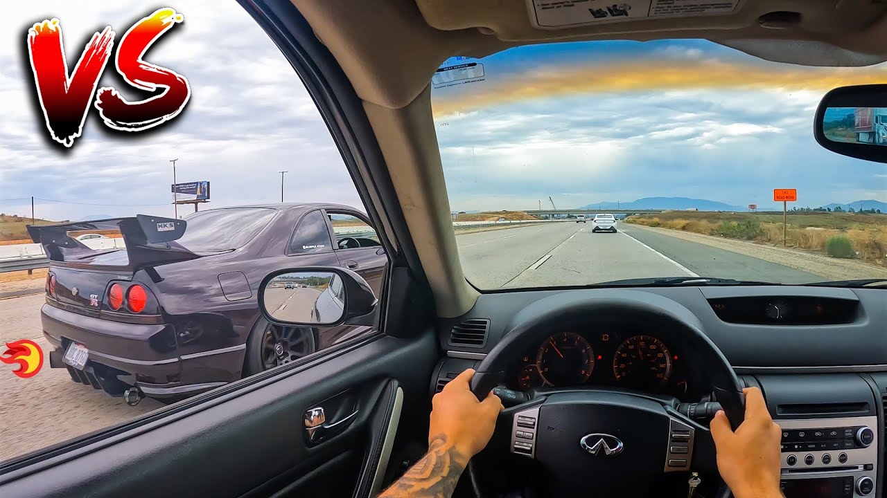 RACING A R33 GTR IN MY 