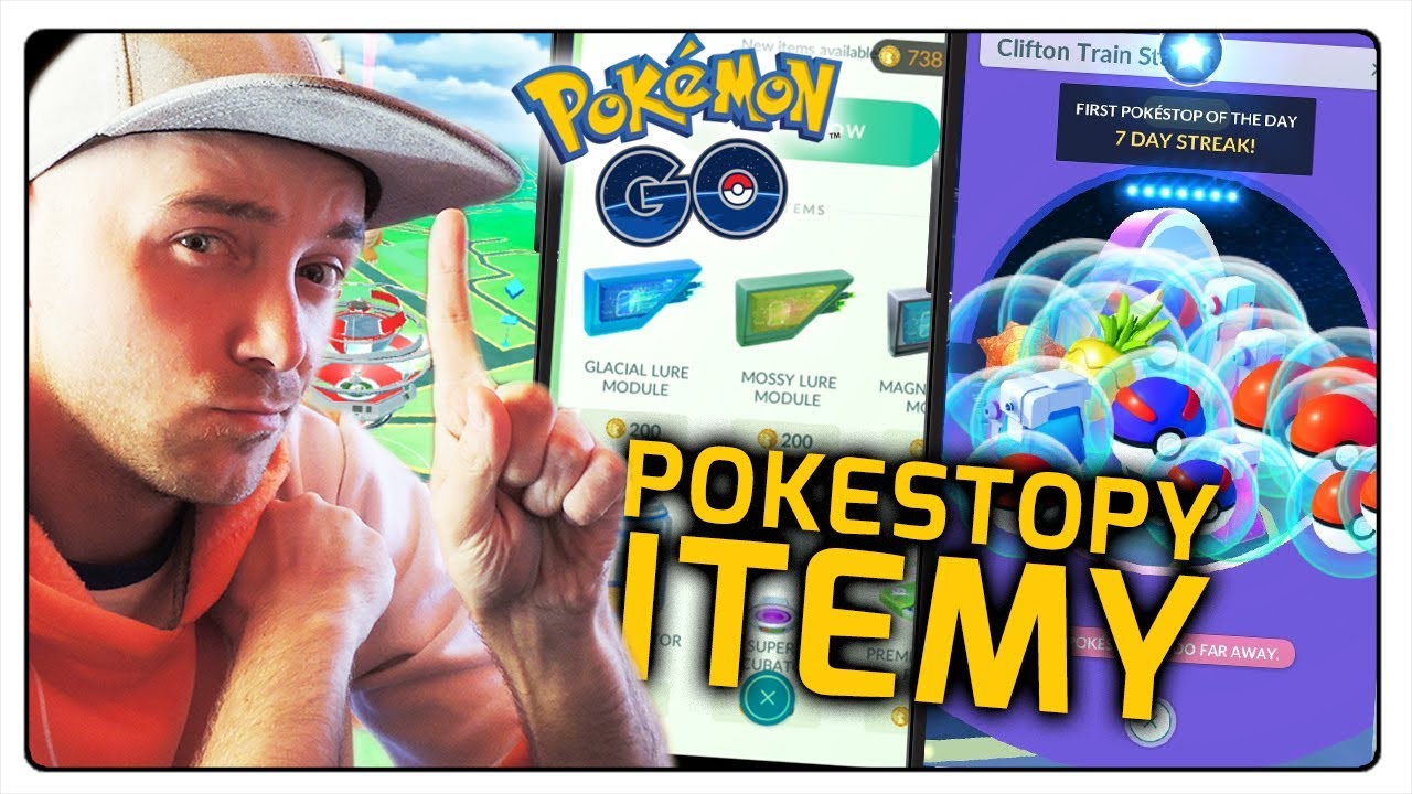 JAK GRAĆ W POKEMON GO? - POKESTOPY I ITEMY (CZĘŚĆ 1)