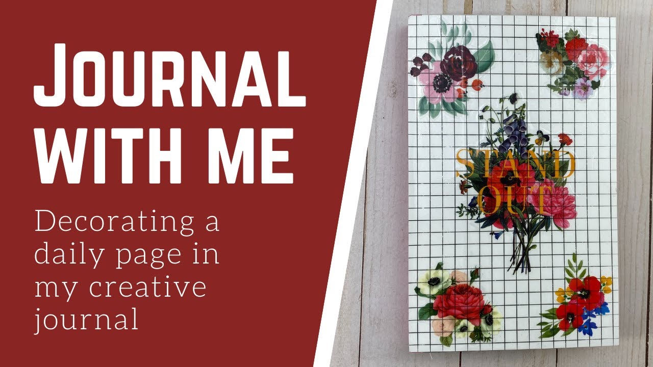 Journal with Me - Daily Creative Journaling - Fauxbonichi Journal - Relaxing Journal Process Session