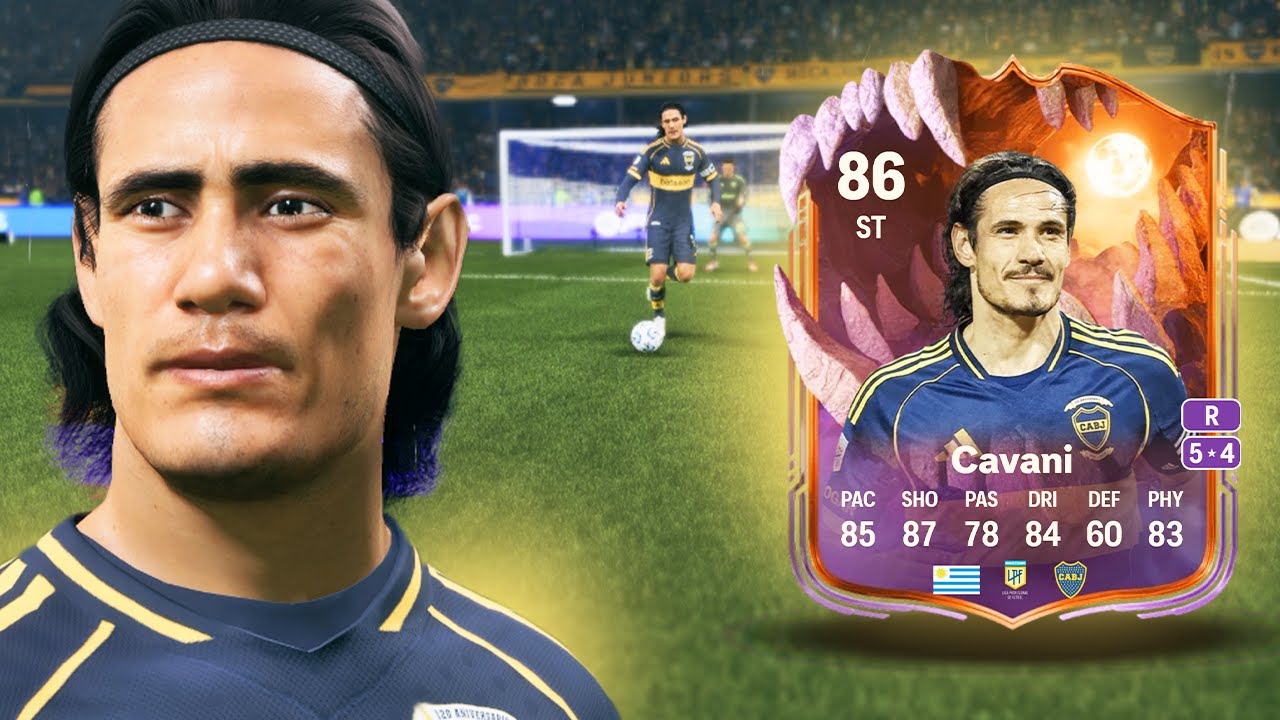 86 ОБЗОР ИГРОКА CAVANI THE UNDEAD LION EVOLUTION В FC 26 | FC 26 ULTIMATE TEAM