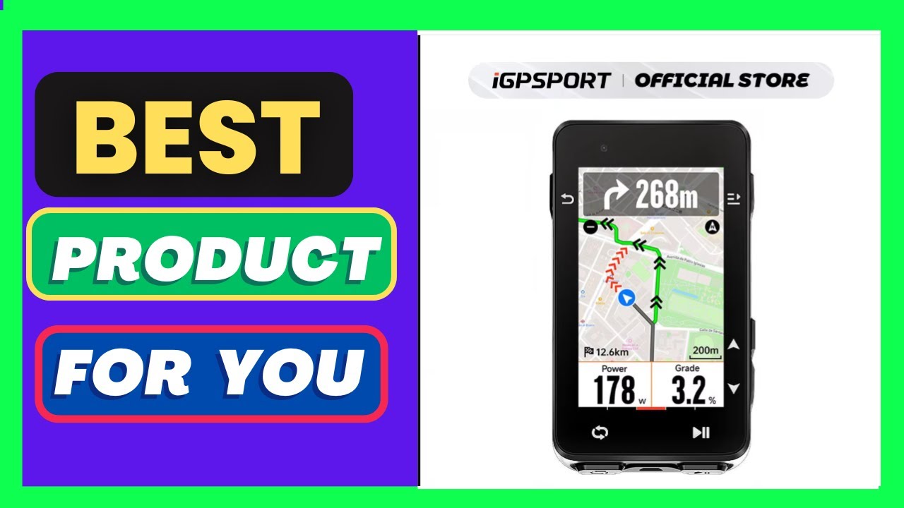 iGPSPORT iGS630S GPS Bike Computer Global Map Navigation Support Yaw
