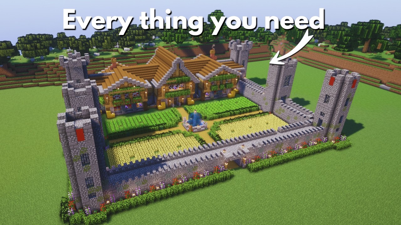 Minecraft: How to Build a Starter Survival House | Tutorial🏠