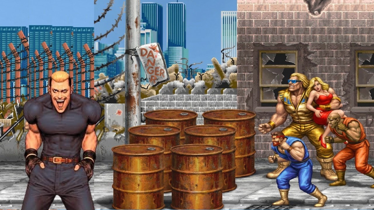 YAMAZAKI in Final Fight
