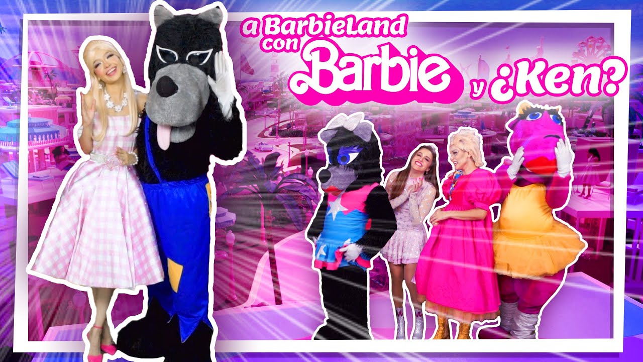 Con BARBIE a BarbieLand y ¿ KEN ? | Al mundo de las muñecas de BARBIE | Tiempo Mágico