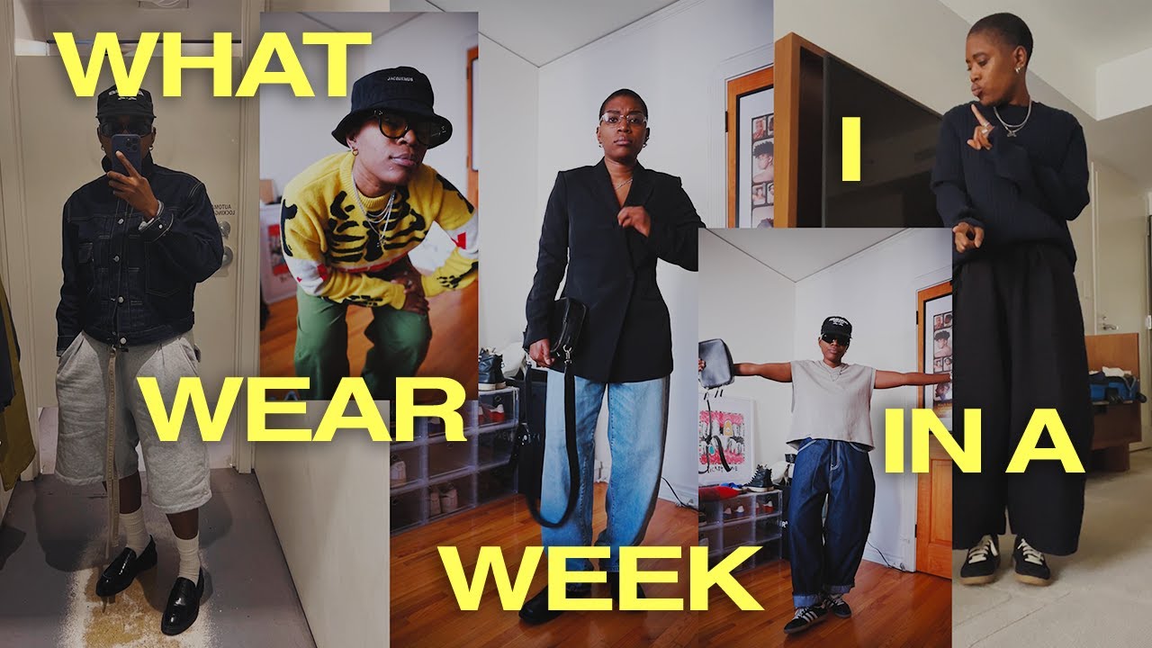 5 Unisex + Streetwear Outfits to Try // What I Wear in a Week #6