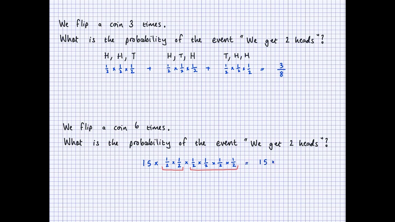 GCSE Statistics - Binomial distribution (part 1)