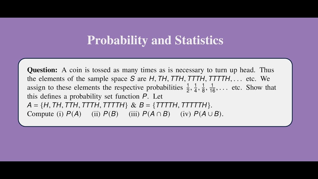 Probability of Tossing a Coin Until Heads | Solved Math Problem