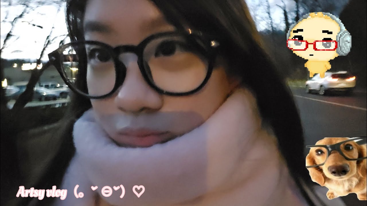 artsy fartsy vlog (-)_(-)