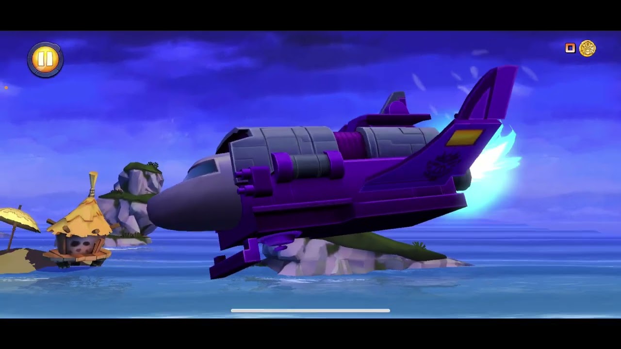 Playing Angry Birds Transformers Episode 1