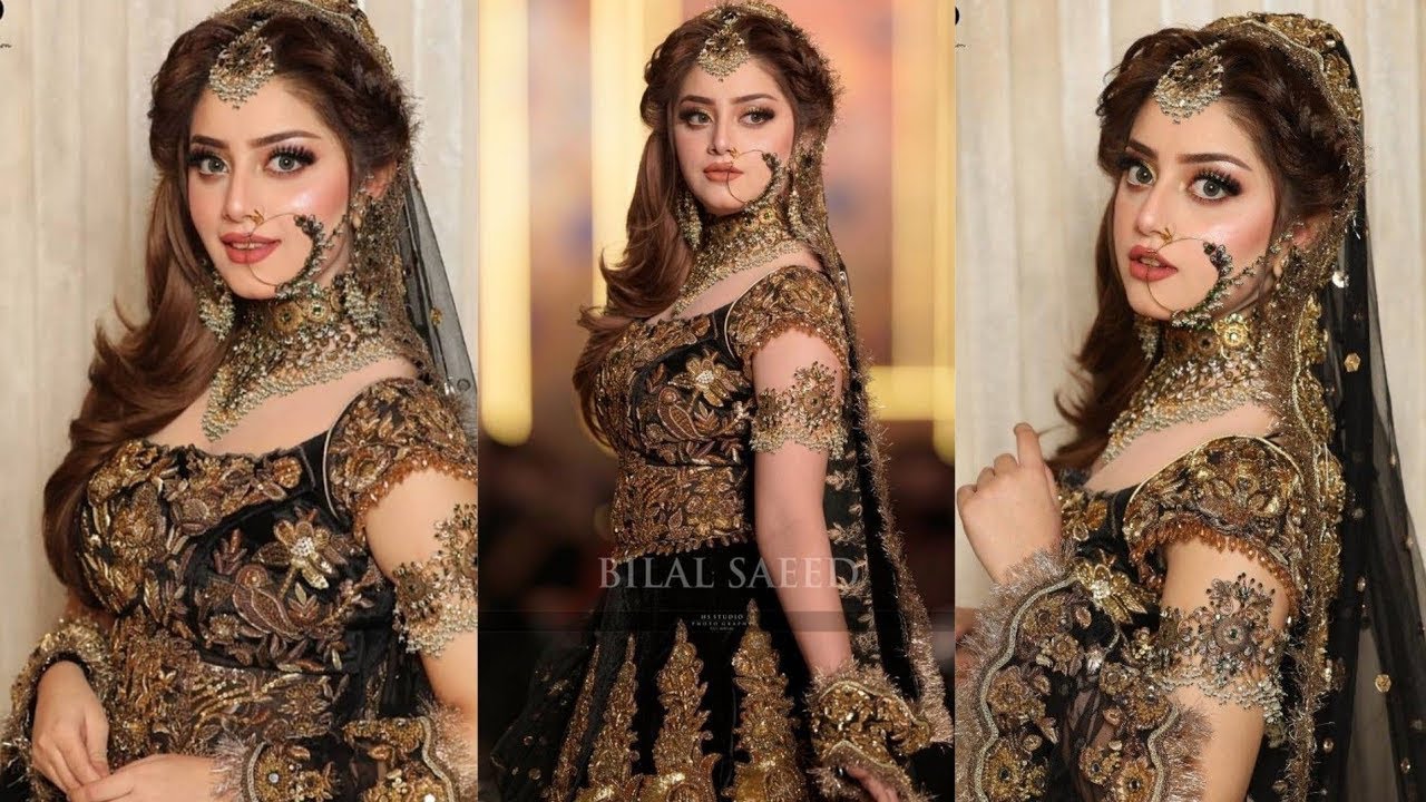 Alizeh Shah in attractive bridal costume || Ramp walk with wedding dresses || Bridal Couture Week