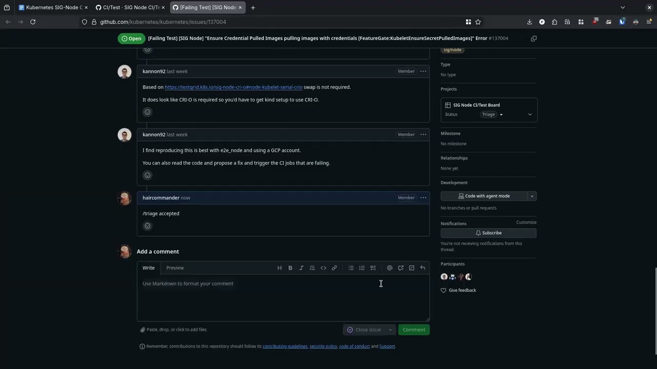 SIG Node Meeting for 2026-03-04