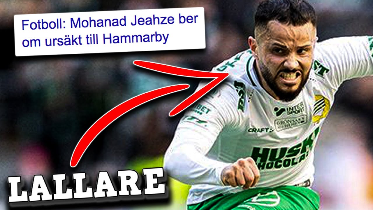 MOHANAD JEAHZE &Auml;R EN LALLARE!!