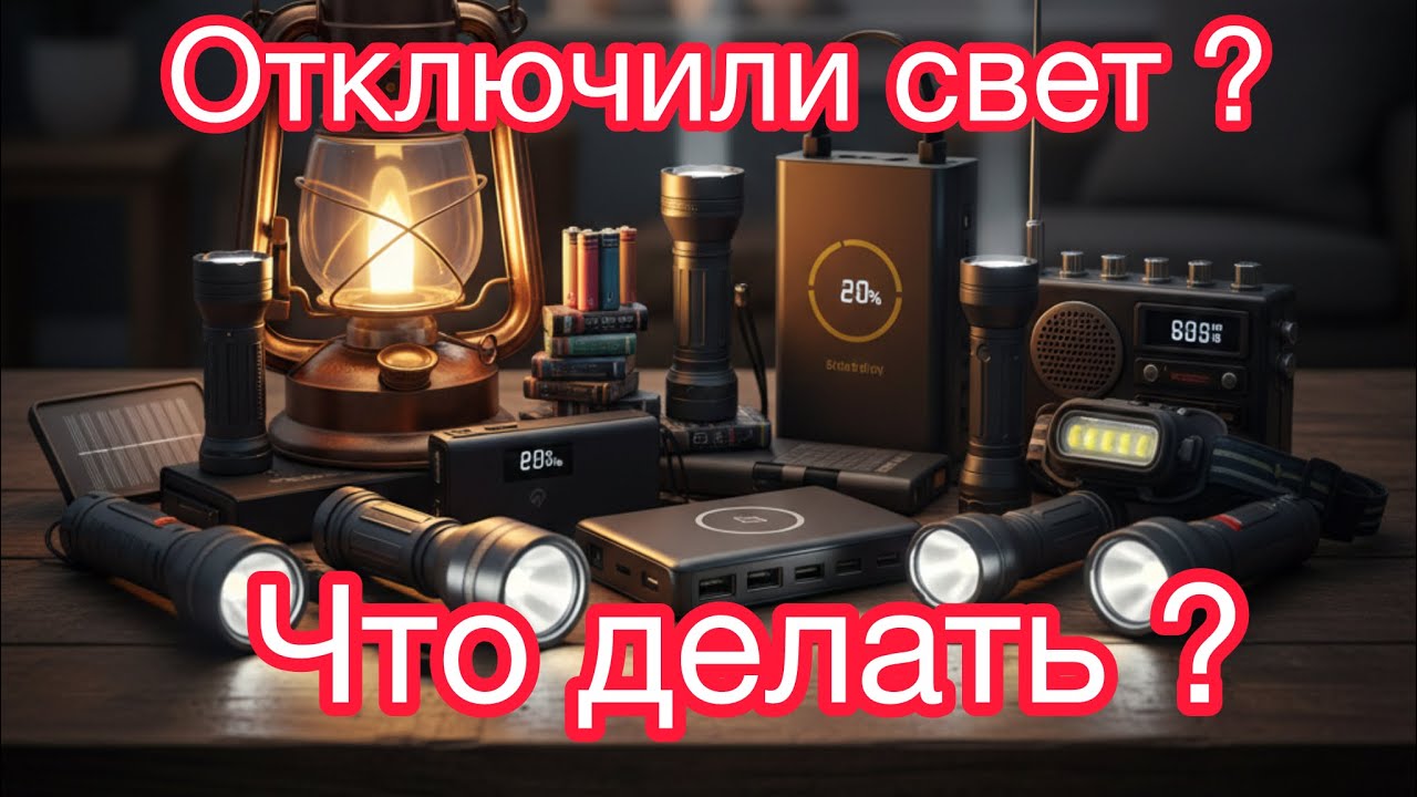 Что делать при отключение света ?