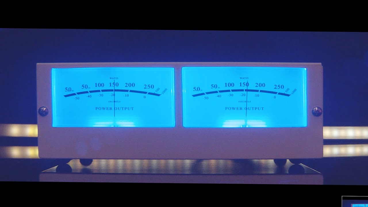 Analog VU Meter McIntosh Style Complete Build with Passion & Care