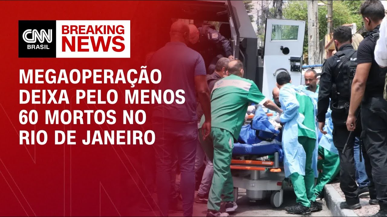 Opera&ccedil;&atilde;o no Alem&atilde;o deixa pelo menos 60 mortos em megaopera&ccedil;&atilde;o no RJ | BASTIDORES CNN
