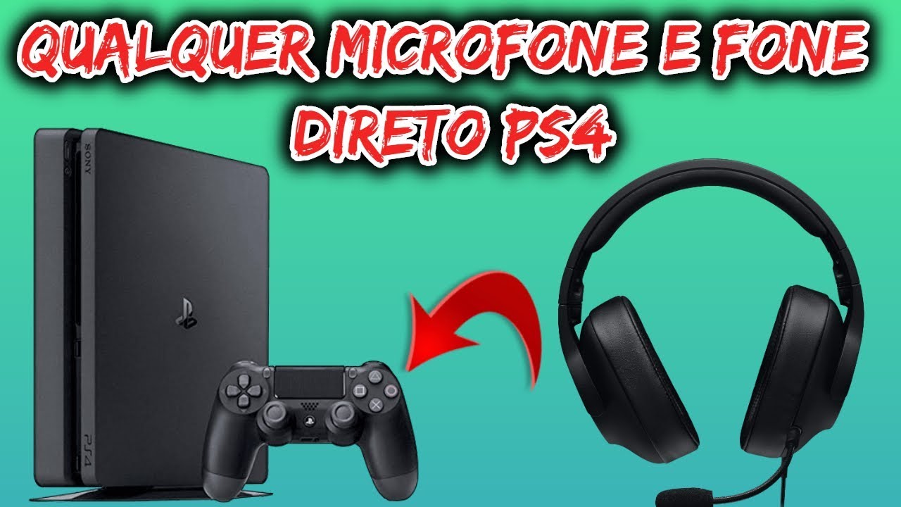 Como Configurar Fone de Ouvido e Headset no Playstation 4