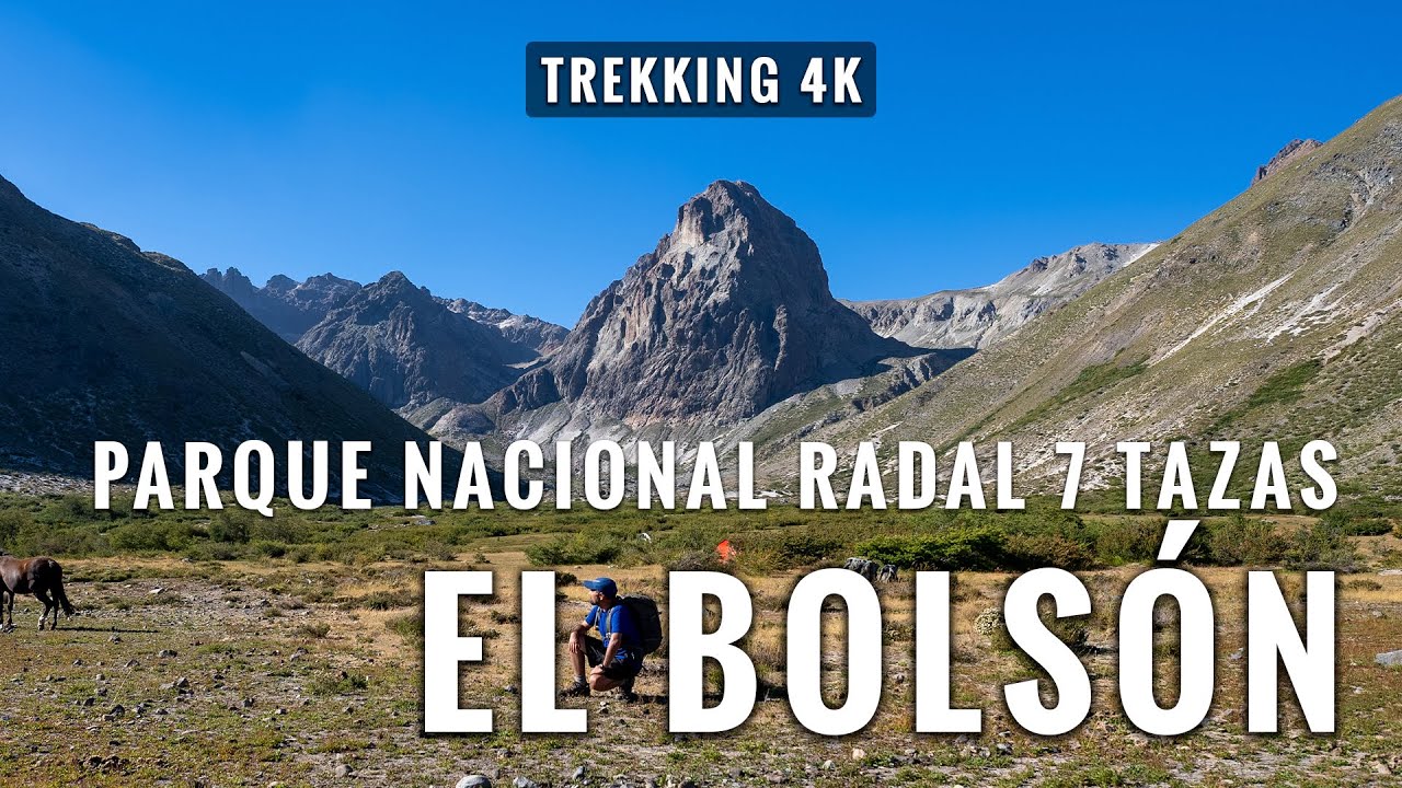 El Bolsón: Trekking 23 Kms en Parque Nacional Radal 7 Tazas 🇨🇱