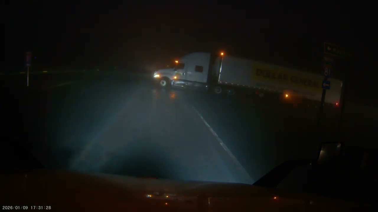 Dangerous Driving In Dense Fog Got To Be Careful 