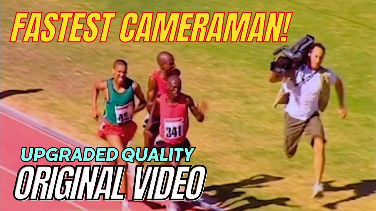 Olympic cameraman runs faster than runners! (Original FULL Video) - Powerade Commercial
