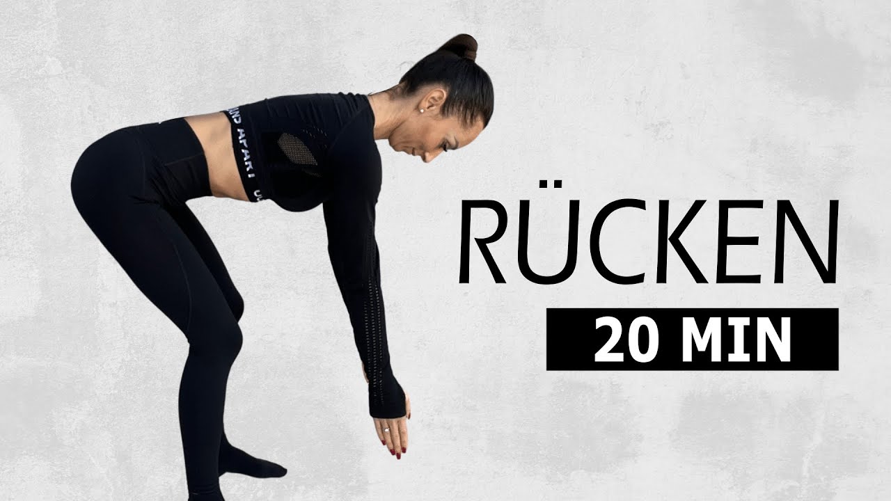 20 MIN WORKOUT GEGEN RÜCKENSCHMERZEN IM STEHEN / No equipment | Katja Seifried