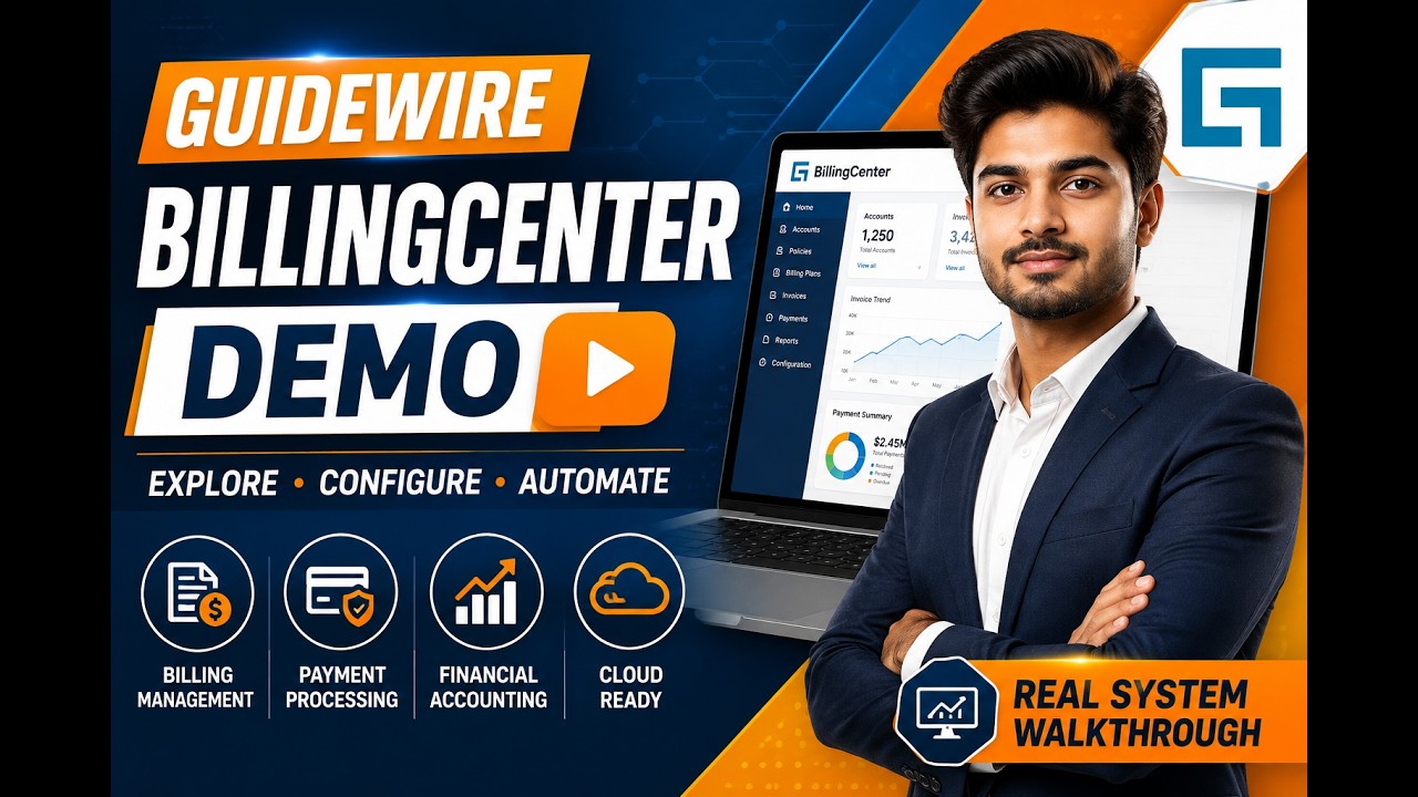 Guidewire BillingCenter Demo | Guidewire BillingCenter Training | JastTech