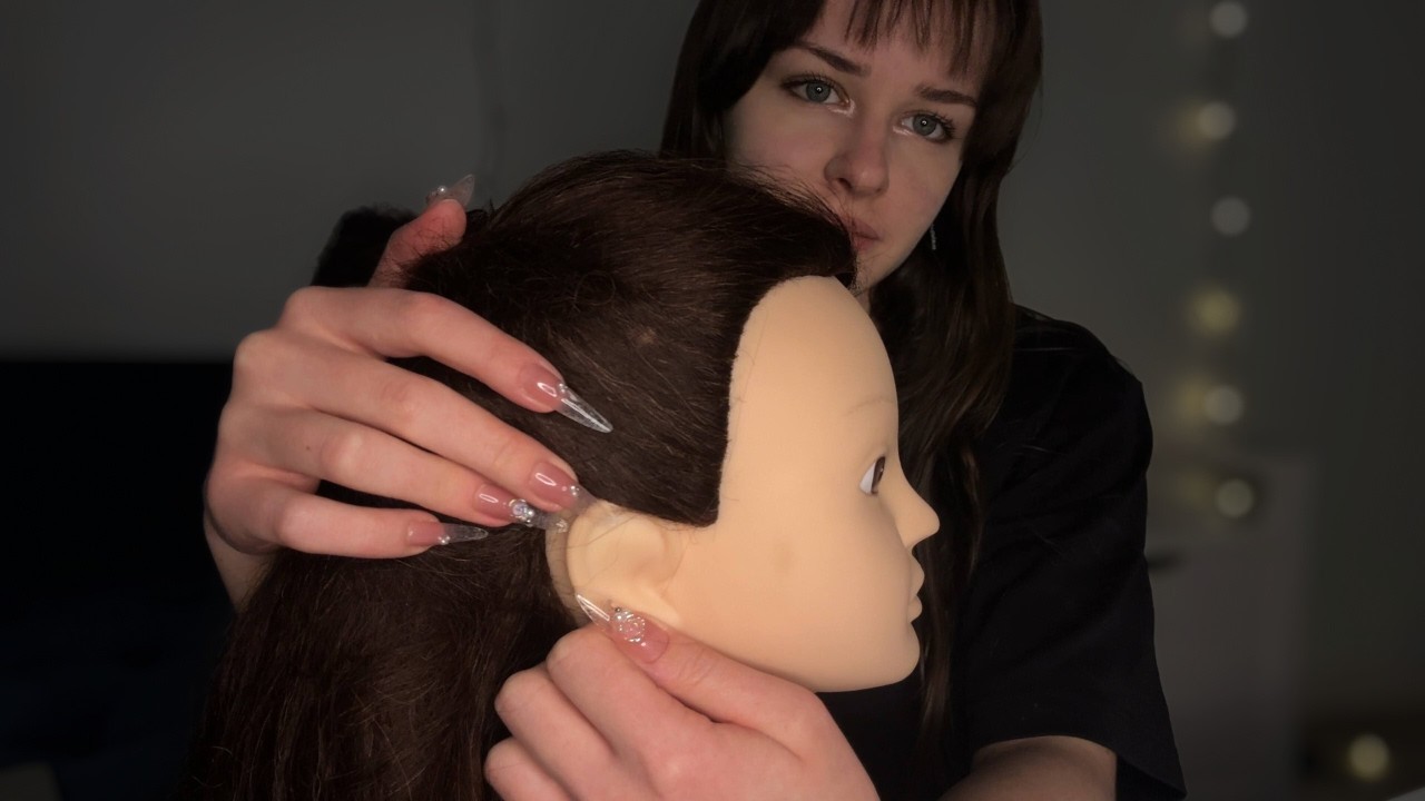 Ear + Scalp Massage (Scratching, Tapping) ASMR
