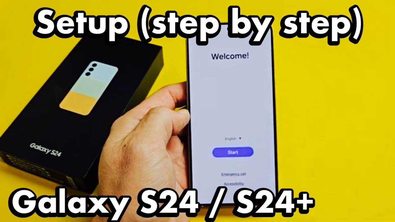 Galaxy S24 и S24+: как настроить (пошагово)