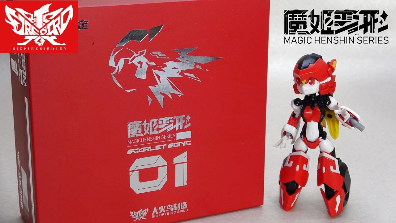 ＣＴ257 【魔姫変形】バイクに変形 01 スカーレットソニック（疾速紅音）SCARLET SONIC  BIGFIREBIRDTOY 大火鳥玩具