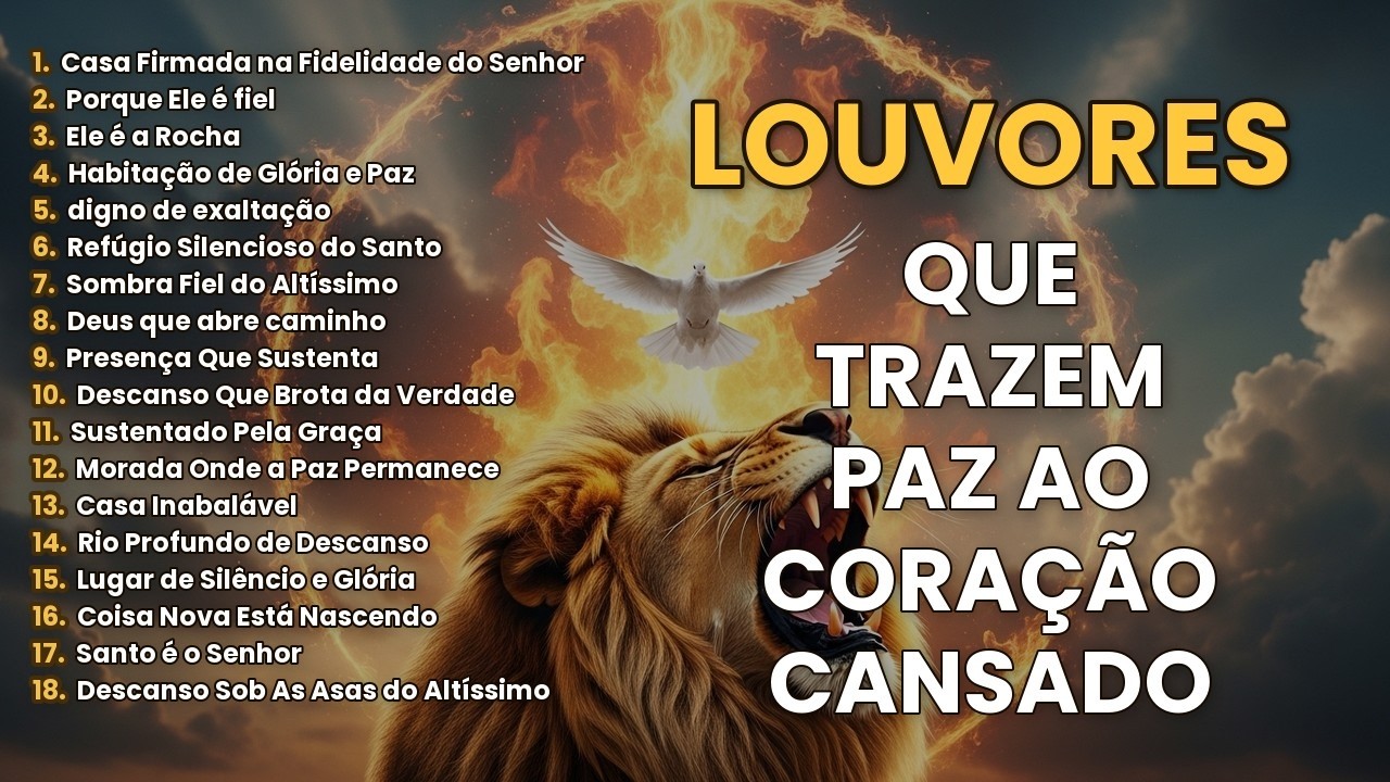 Louvores De Adoração 2026, As Mais Tocadas Gospel, Melhores Hinos