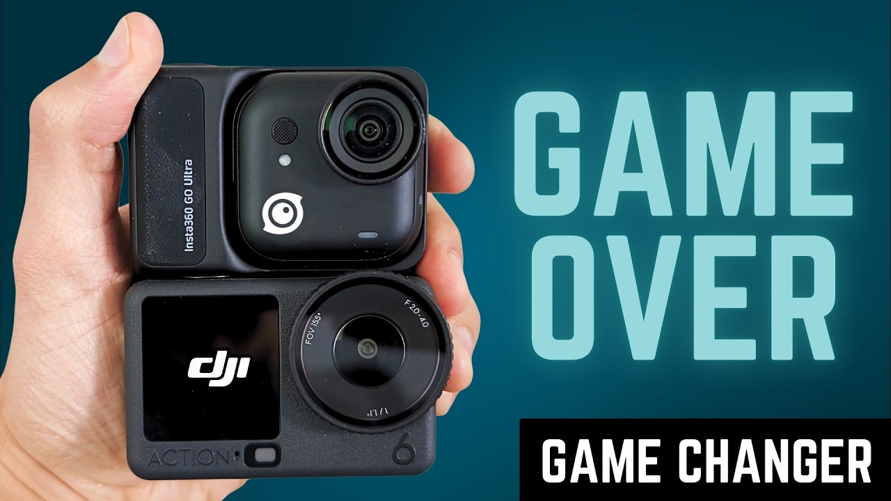 DJI Action 6 уничтожен? Insta360 Go Ultra наносит ответный удар!
