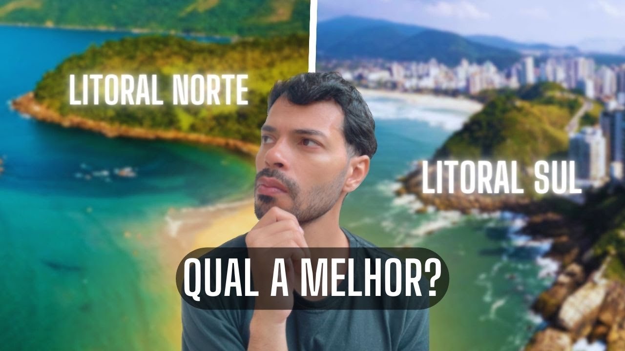 Wybrzeże p&oacute;łnocne a południowe S&atilde;o Paulo | Gł&oacute;wne r&oacute;żnice