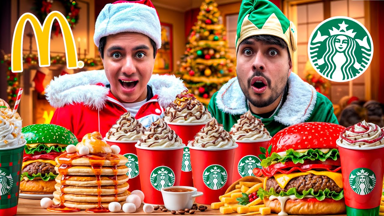 PROBAMOS MENÚS NAVIDEÑOS DE LOS MEJORES RESTAURANTES DE COMIDA RÁPIDA - ARMANDO (EL REY)
