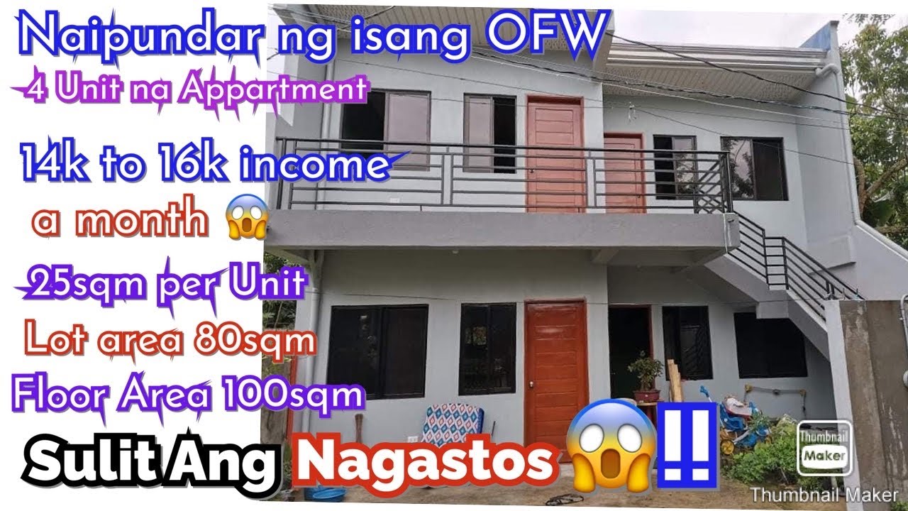 14k To 16k Income Amonth/napundar Na Appartment Ng Isang Ofw