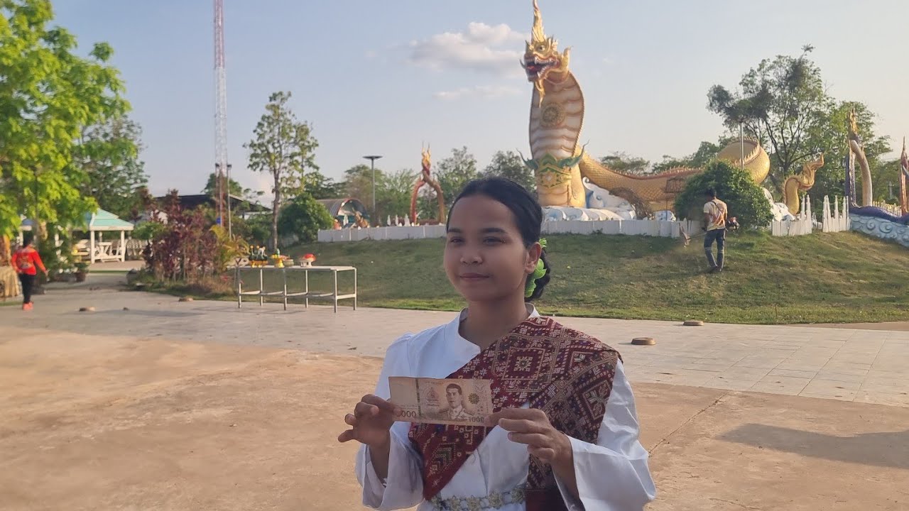 รำแก้บนให้fcคุณอุษา..เรื่องขอให้สุขภาพแข็งแรง,น้องเฟริน์ยิ้มได้ค่าขนมวันเกิดจากใคร
