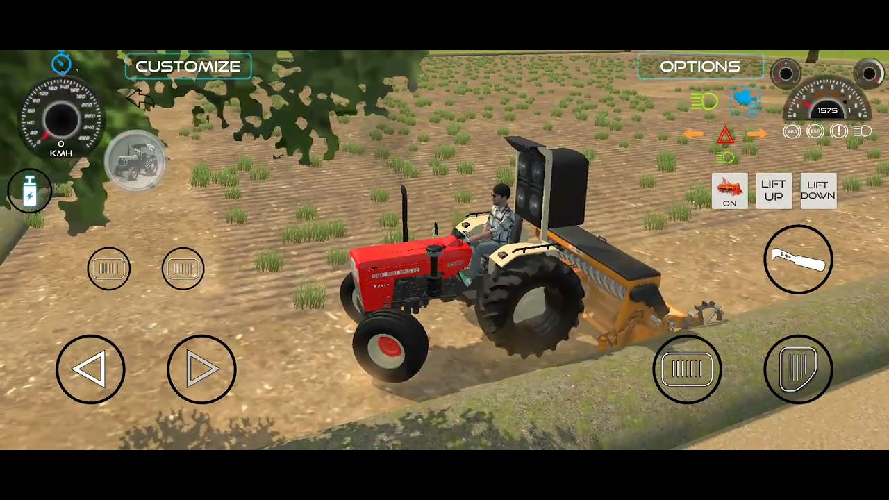 Tractor Farming beautiful Gharpic