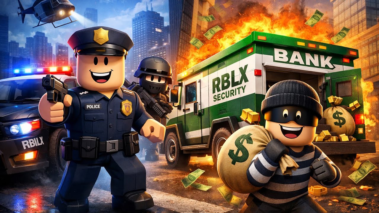 🚓 Police Bank Truck Escort in ERLC | High Risk Money Transport