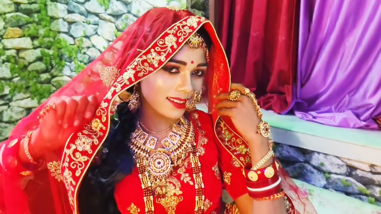 Boy became bride 🫢🙏🏻Best Boy to Girl transformation 2025