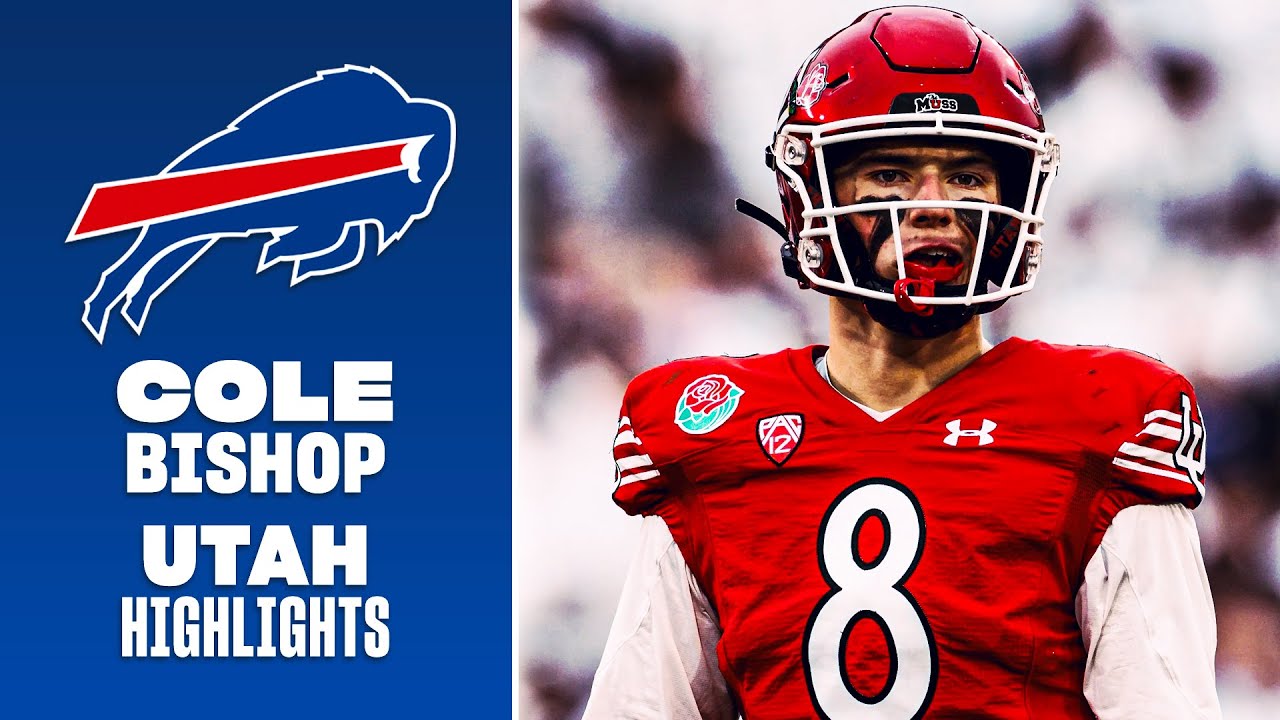 Cole Bishop's Best Plays (Utah Safety) | Buffalo Bills Highlights
