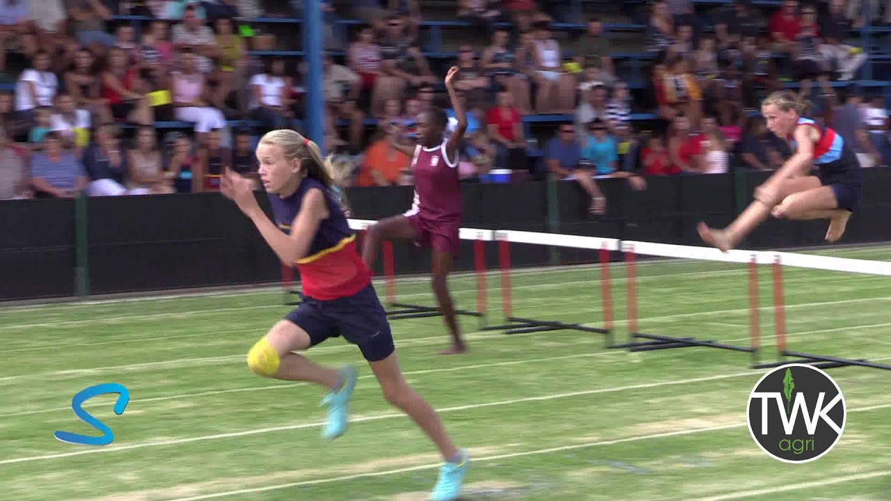 Primary School Athletics - HM Swart Top 15 event 14-02-18: Hurdles Girls