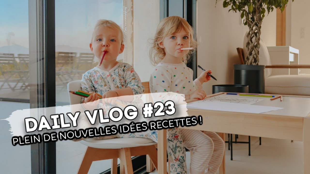 DAILY VLOG #23  - PLEIN D'IDÉES RECETTES !