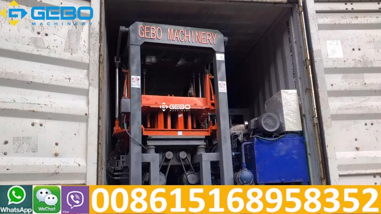 QT3-20 semi automatic hydraulic standard brick making machine Harare, Mutare, Bulawayo, Zvishavane