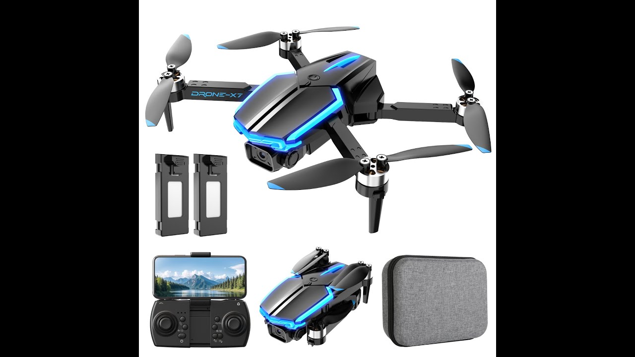 X7 brushless drone tutorial video－EN