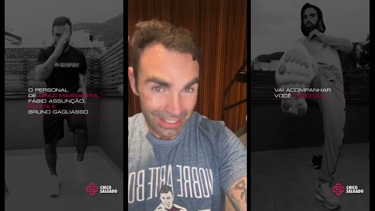 8/21 -  Desafio de 21 dias com Chico Salgado e Bruno Gagliasso