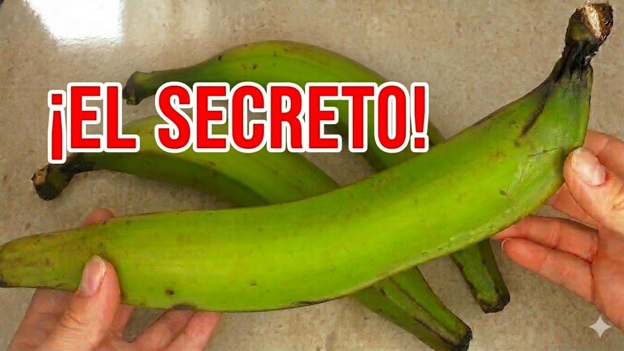 ¿Tienes un Plátano Verde y no quieres hacer lo mismo de siempre? Te enseño una receta fácil.