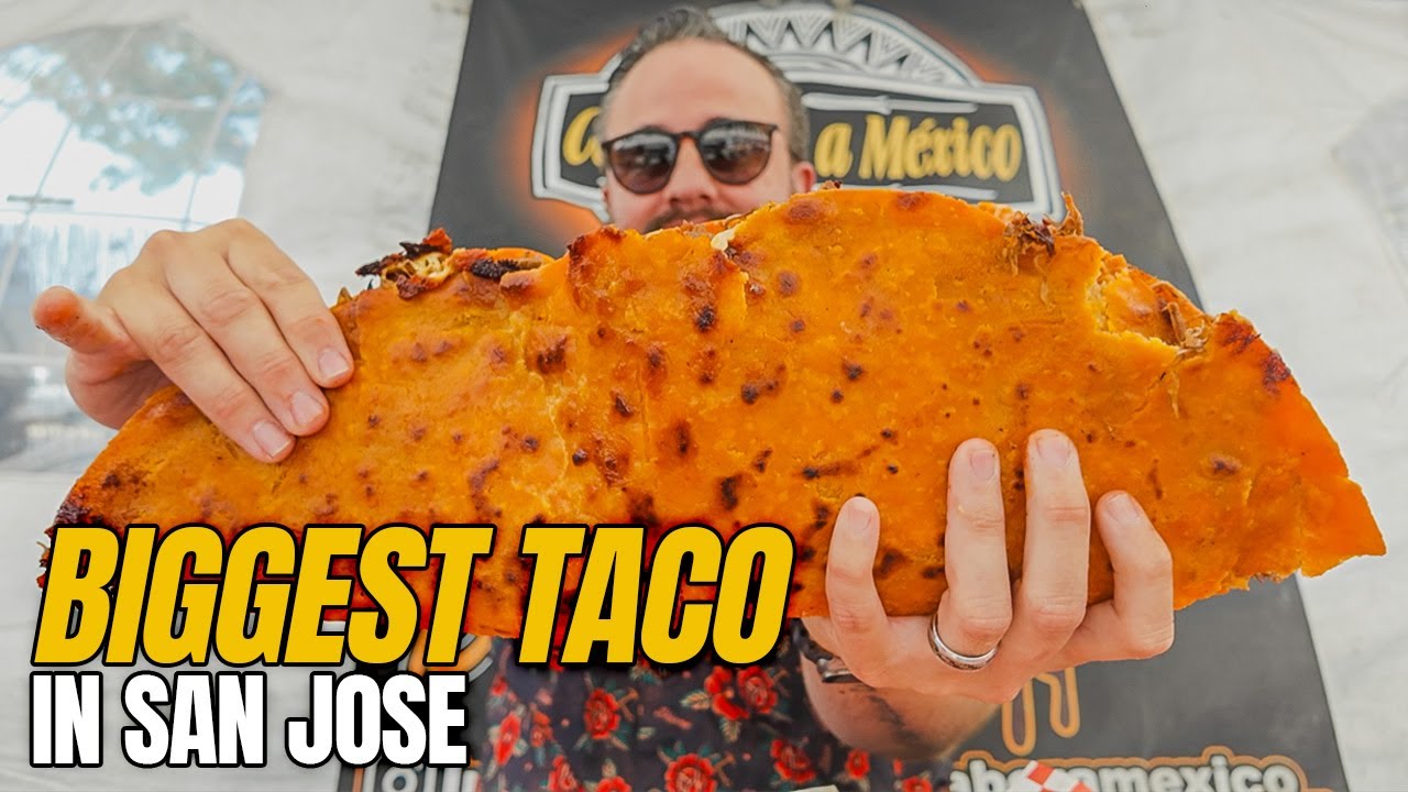 Trying the BIGGEST BIRRIA Taco in San Jose, CA