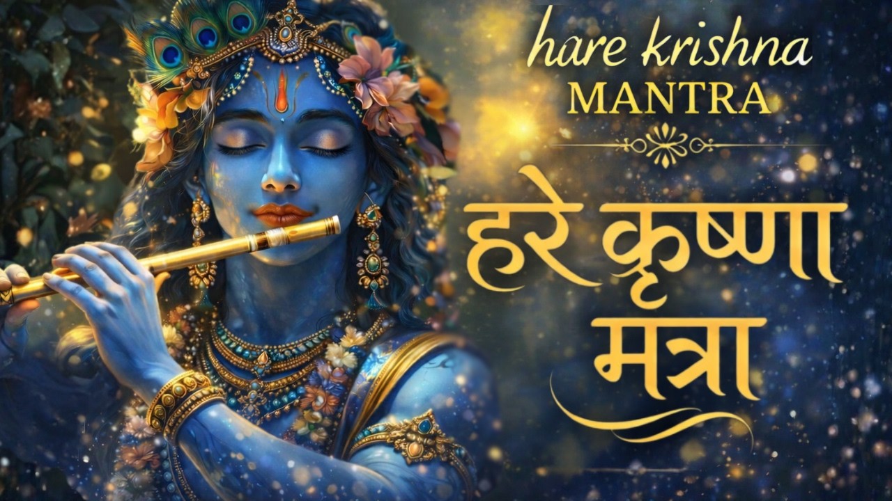 Hare Krishna Mantra for Inner Peace | हरे कृष्ण हरे राम | Deep Calm & Bhakti